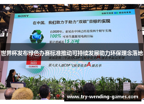 世界杯发布绿色办赛标准推动可持续发展助力环保理念落地